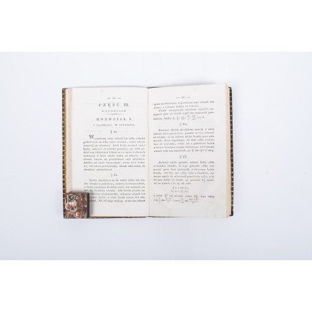 [JAKUBOWICZ A.], Arytmetyka i pierwsze zasady algiebry z Rozkazu JKM Konstantyna, Warszawa 1822