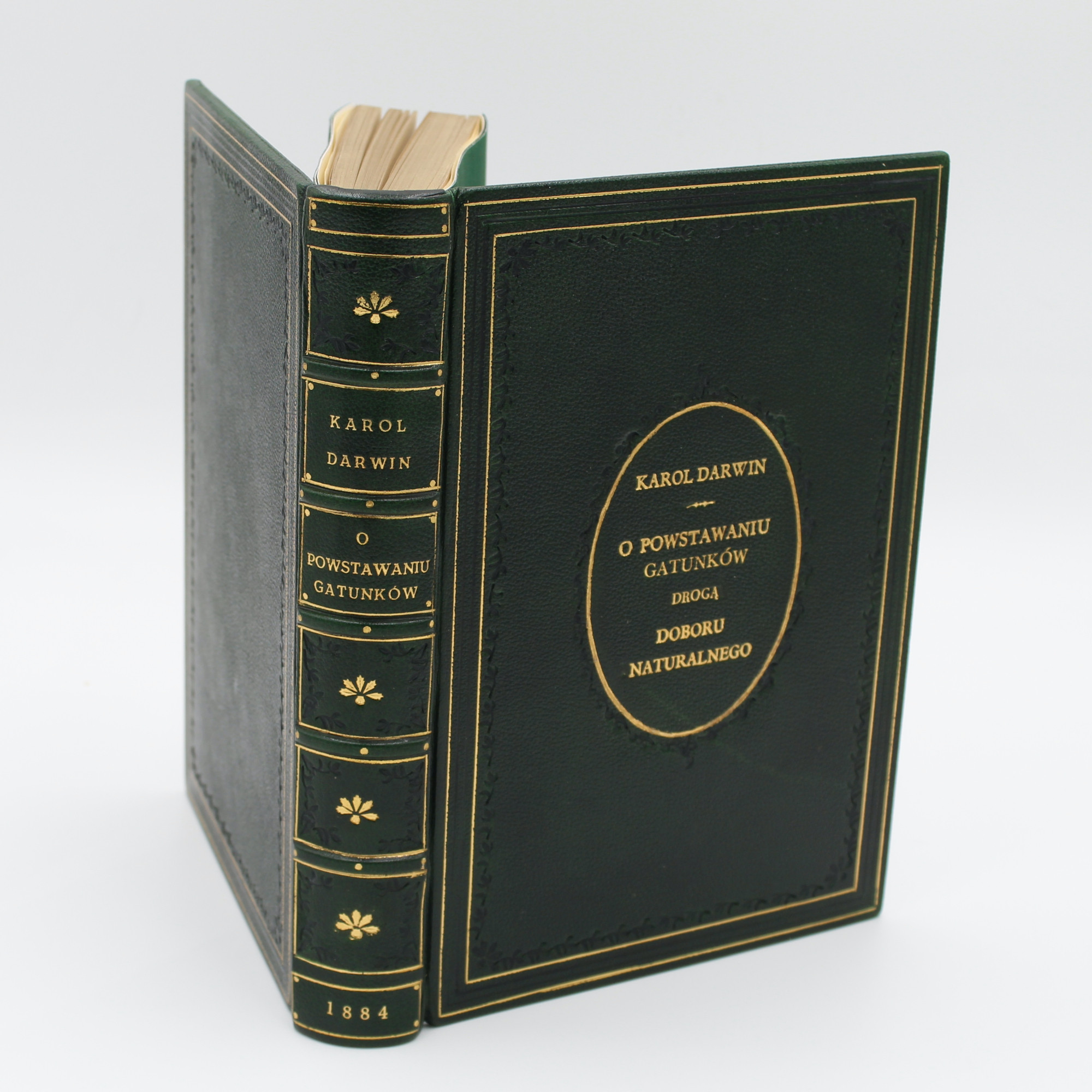 DARWIN Charles, O powstawaniu gatunków [On the Origin of Species], Warszawa 1884-1885