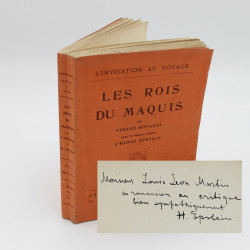 BONARDI Pierre, Les rois du Maquis. Avec 74 dessins inedits d' Henri Epstein, Paris 1926