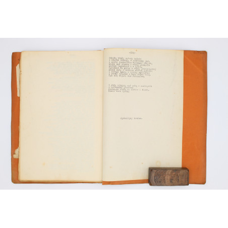 RASSALSKI Stefan, Apokalipsa. Poemat, [b.m.] 1937