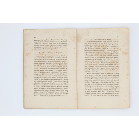MARCZYKIEWICZ Franciszek, Hidrografia miasta Krakowa i jego okręgu, Kraków 1847