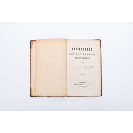 NOWICKI-SIŁA M., Enumeratio lepidopterorum Haliciae orientalis, Leopoli 1860