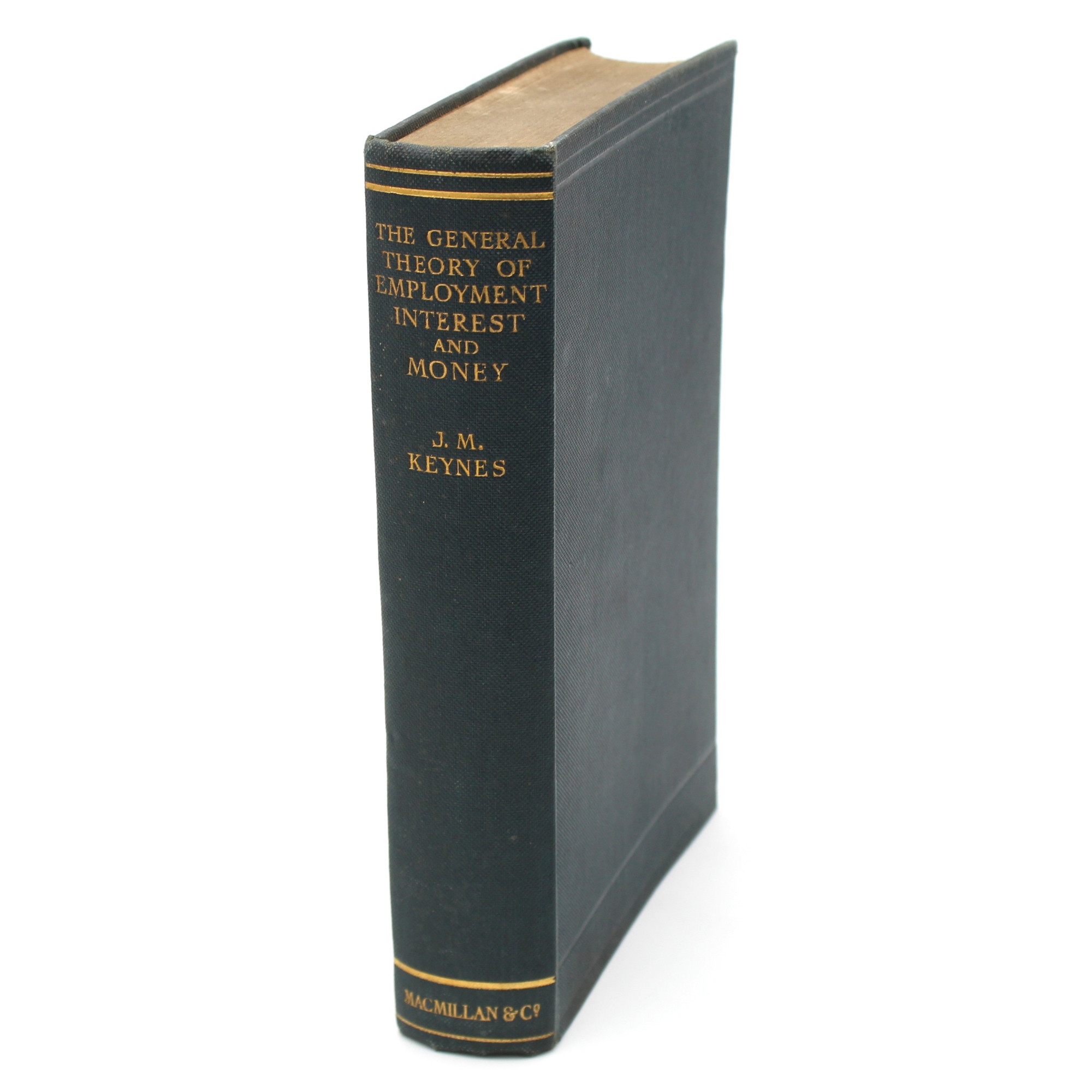 KEYNES John, The General Theory of Employment, Interest and Money, London 1936