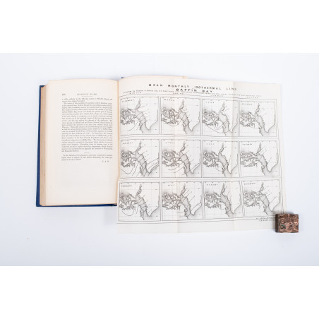 KANE Elisha, Arctic Explorations: The Second Grinnell Expedition in Search of Sir J. Franklin. Vol. I-II, Philadelphia 1856