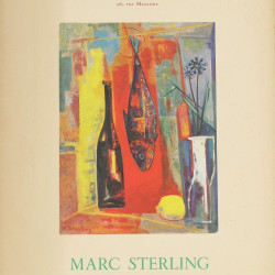 STERLING Marc, MARC STERLING. Galerie J.–C. de Chaudun, [Paris] 1957