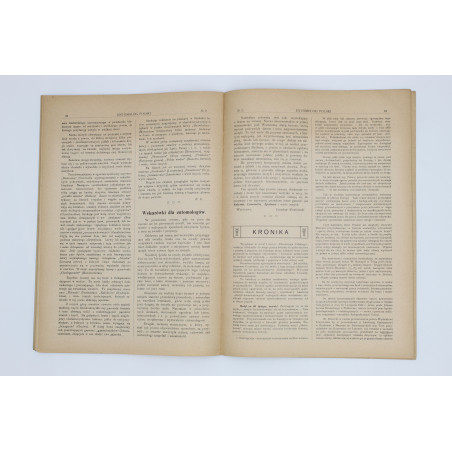 "ENTOMOLOG POLSKI", [komplet trzech nr.], Łódź 1910-1911